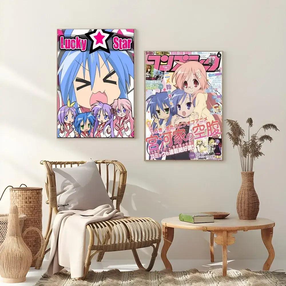 Anime Girl Waterproof Poster