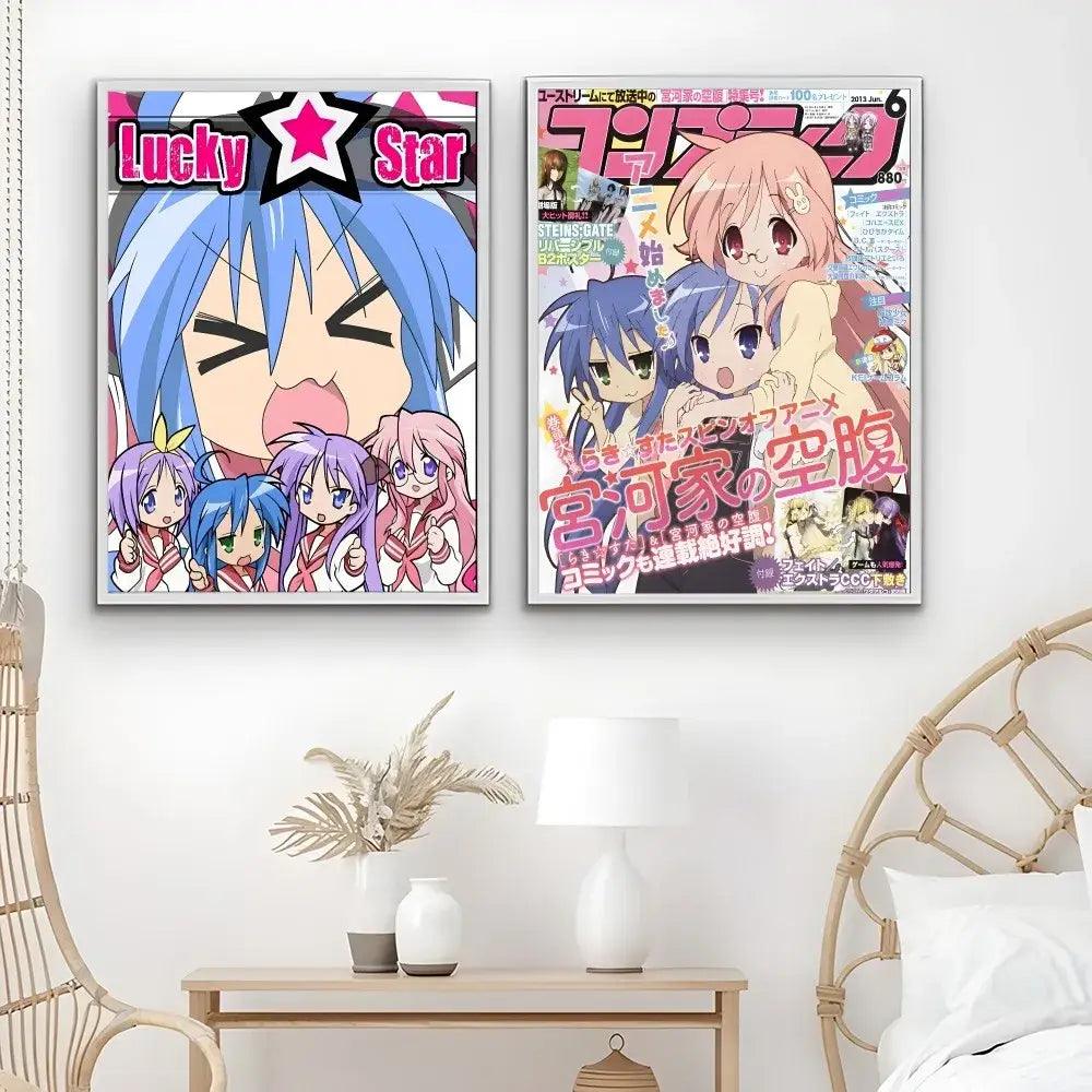Anime Girl Waterproof Poster
