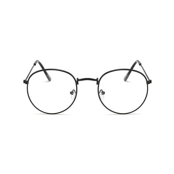 Anti Blue Light Glasses Computer Goggles Eye Protection For Men And Women Fashion Round Anti Blue Light Eyeglasses Reading Glasses Metal Spectacles For Men Women Eyewear Eyeglasses Frame Diopter 0 To 4.0