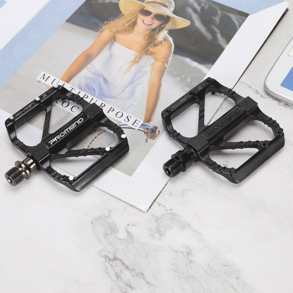 Anti-slip Ultralight Bicycle Pedal Quick Release Pedal Flat 3 Bearings Pedal for Mountain Road Bike Accessories 3 Bearings Mountain Bike Pedals Platform Bicycle Flat Alloy Pedals Pedals Non-Slip Alloy Flat Pedals