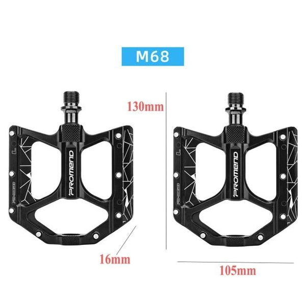Anti-slip Ultralight Bicycle Pedal Quick Release Pedal Flat 3 Bearings Pedal For Mountain Road Bike Accessories Bike Pedals Mountain Bicycle Pedal Sets Aluminum Alloy Double DU Bike Accessories