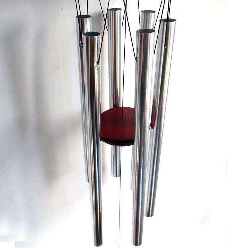 Antique Amazing Grace Wind Chimes Outdoor Large Deep Tone Resonant 6 Memorial Tube Copper Wind Chimes Chapel Bells Wind-chimes Hanging Home Decoration Elegant Chime Soothing Rich Tone for Mom Decent Gift For Housewarming & Christmas