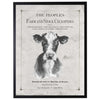 Antique Farmhouse Cow Artwork inspired by 