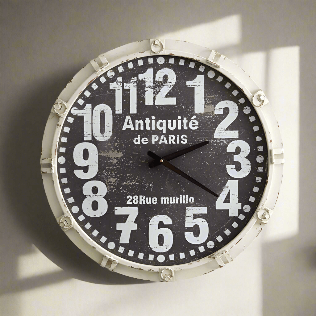 Antique French Country Wall Clock