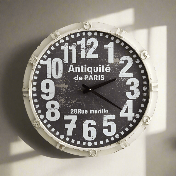 Antique French Country Wall Clock