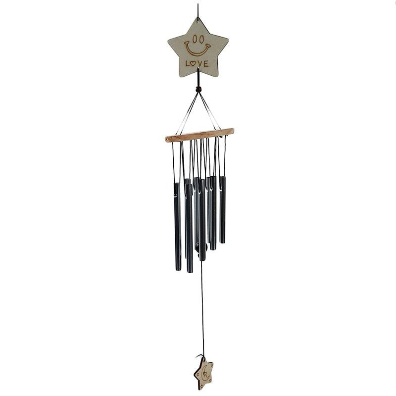 Antique Resonant Tubes  Wind Chimes with S Hook Quality Gift For Garden Patio Balcony And Indoor Decor Wind Chime Bells Hanging Living Bed Home Decor Gift Car Outdoor Yard Garden Deco Wind Chimes