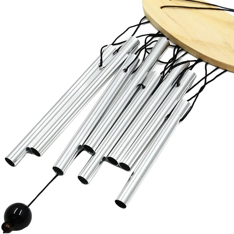 Antique Resonant Tubes  Wind Chimes with S Hook Quality Gift For Garden Patio Balcony And Indoor Decor Wind Chime Bells Hanging Living Bed Home Decor Gift Car Outdoor Yard Garden Deco Wind Chimes