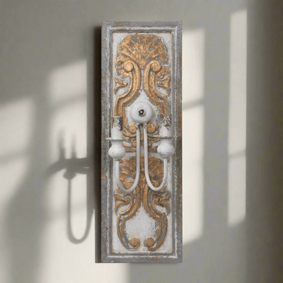 Antique French Country Wall Sconce Light