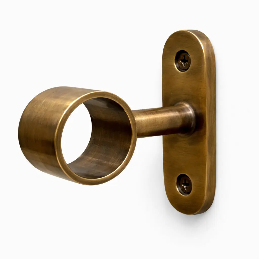 Curtain Rail – Antique Brass