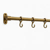 Pot Rail – Antique Brass