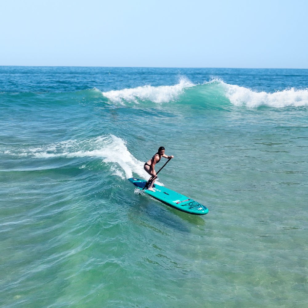 Aqua Marina Breeze BT-23BRP Green Compact Inflatable SUP With Drop Stitch Light Technology, 9FT (SAK68745)