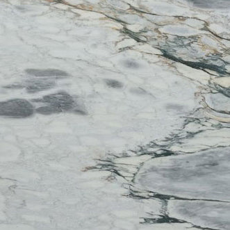 Aqua White Exotic Marble Polished Floor and Wall Tile - Large Format - Livfloors Collection