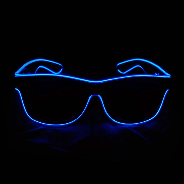 Aquat Light up EL Wire Neon Rave Glasses