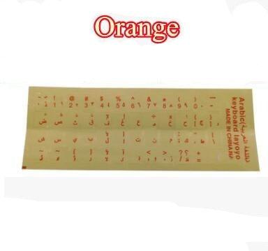 Arabic Transparent Keyboard Stickers for Laptop Letters Keyboard Cover for Notebook Computer PC Dust Protection Parts Accessories Perfect Fit Silicone Skin Keyboard Covers For Laptops