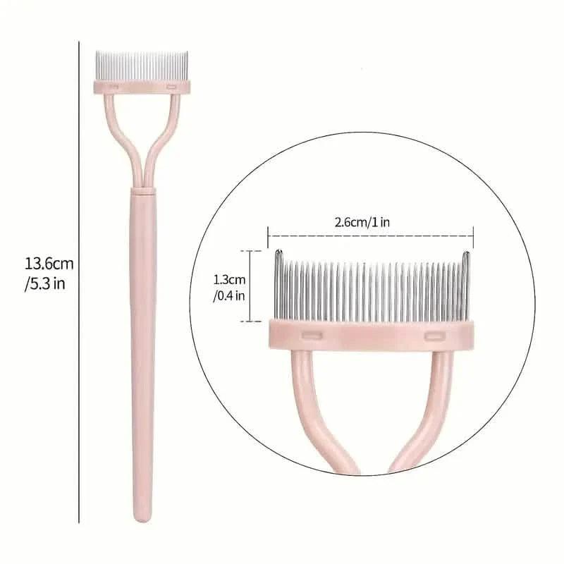 Arc Designed Eyelash Comb Separator And Mascara Applicator