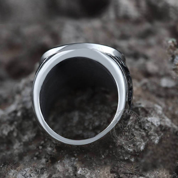 Archangel Saint Michael Stainless Steel Ring