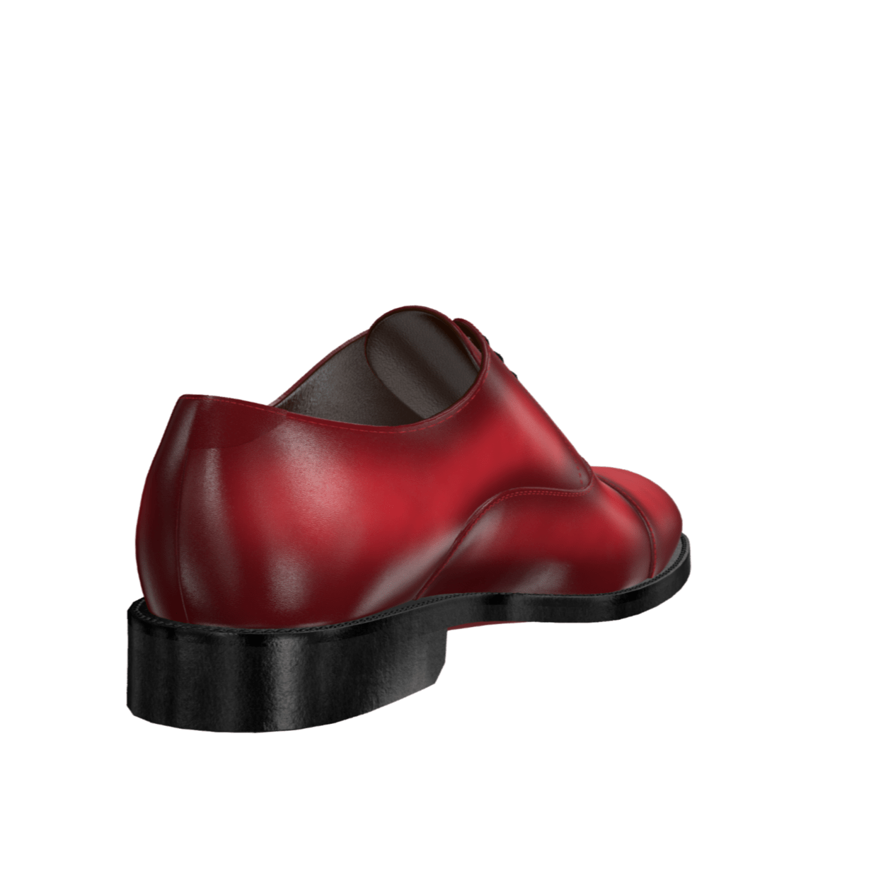Ardito G1 - Luxury Red leather oxford dress shoes for men