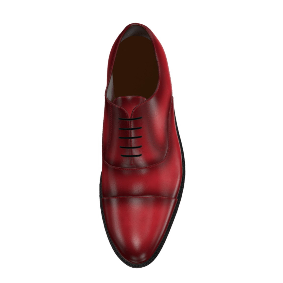 Ardito G1 - Luxury Red leather oxford dress shoes for men