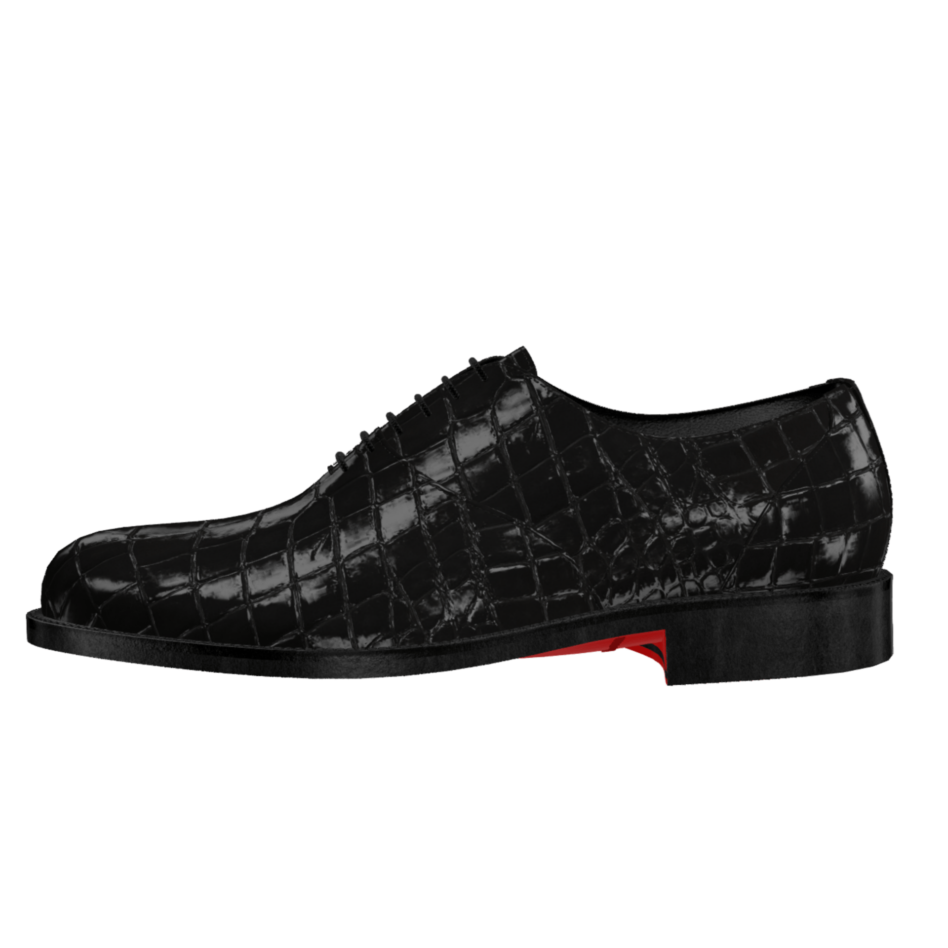 Sotica - Alligator skin red bottoms sole leather dress shoes