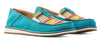 Ariat Women's Cruisers, Teal Suede - 6 / Teal/Multi