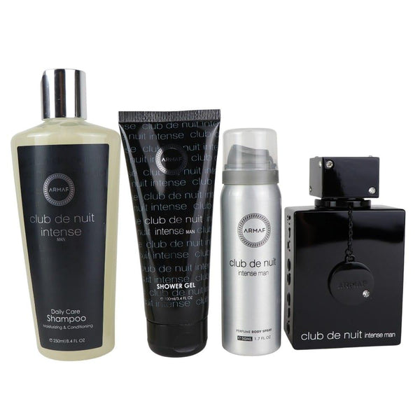 Armaf Club De Nuit Intense Man EDP Gift Set of 4 pcs. 3.4oz