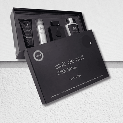 Armaf Club De Nuit Intense Man EDP Gift Set of 4 pcs. 3.4oz
