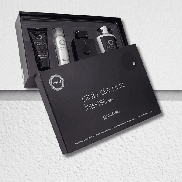 Armaf Club De Nuit Intense Man EDP Gift Set of 4 pcs. 3.4oz