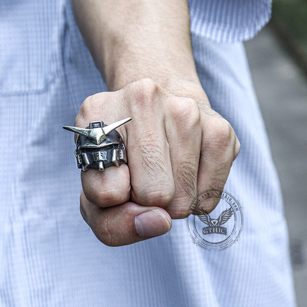 Armor Helmet Stainless Steel Ring