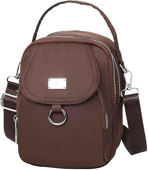 Army Green Water-Proof Women Crossbody Bag Multi Compartment Mobile Phone Bag Women Messenger Bag Casual Oxford Cloth Women Bag Shoulder