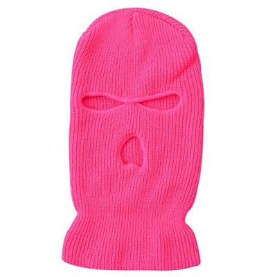 Army Tactical Mask 3 Hole Full Face Mask Ski Mask Winter Cap Balaclava Motorbike Motorcycle Helmet Full Helmet Neck Gaiter, Winter Balaclava Warm Knit Beanie for Outdoor Sports Outdoor Full Face Cover Thermal Ski Mask