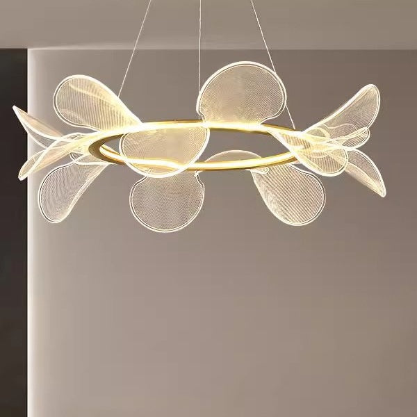 Art Chandelier Italian Minimalistic Bedroom Chandelier Acrylic