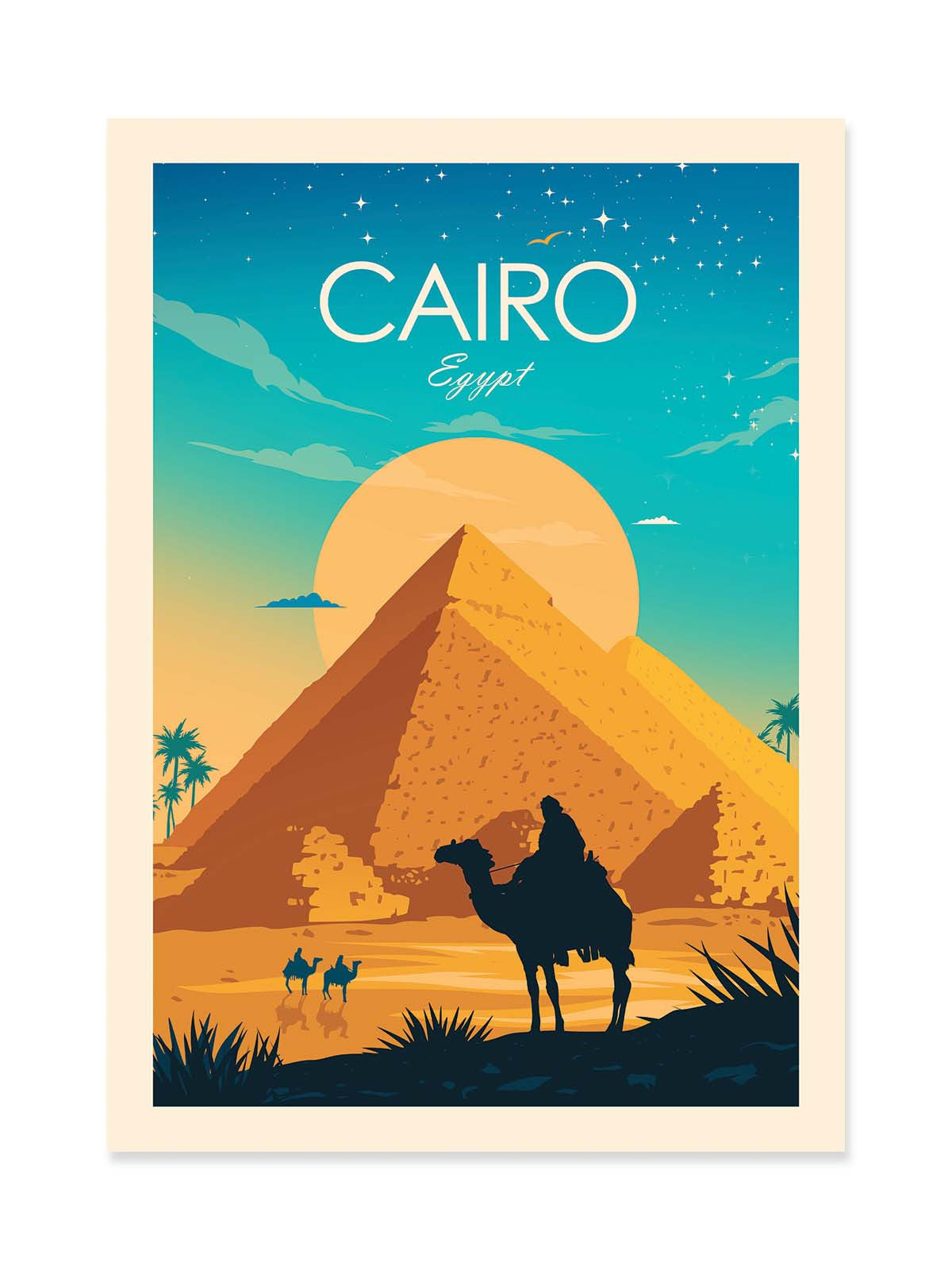 Art Poster - Cairo Egypt - Studio Inception