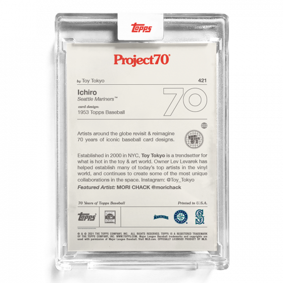 Topps Project70® Card 421 - 1953 Ichiro by Mori Chack FT. Gloomy Bear
