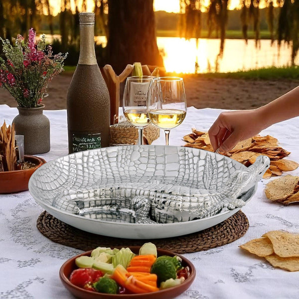 Alligator Chip and Dip Arthur Court Designs