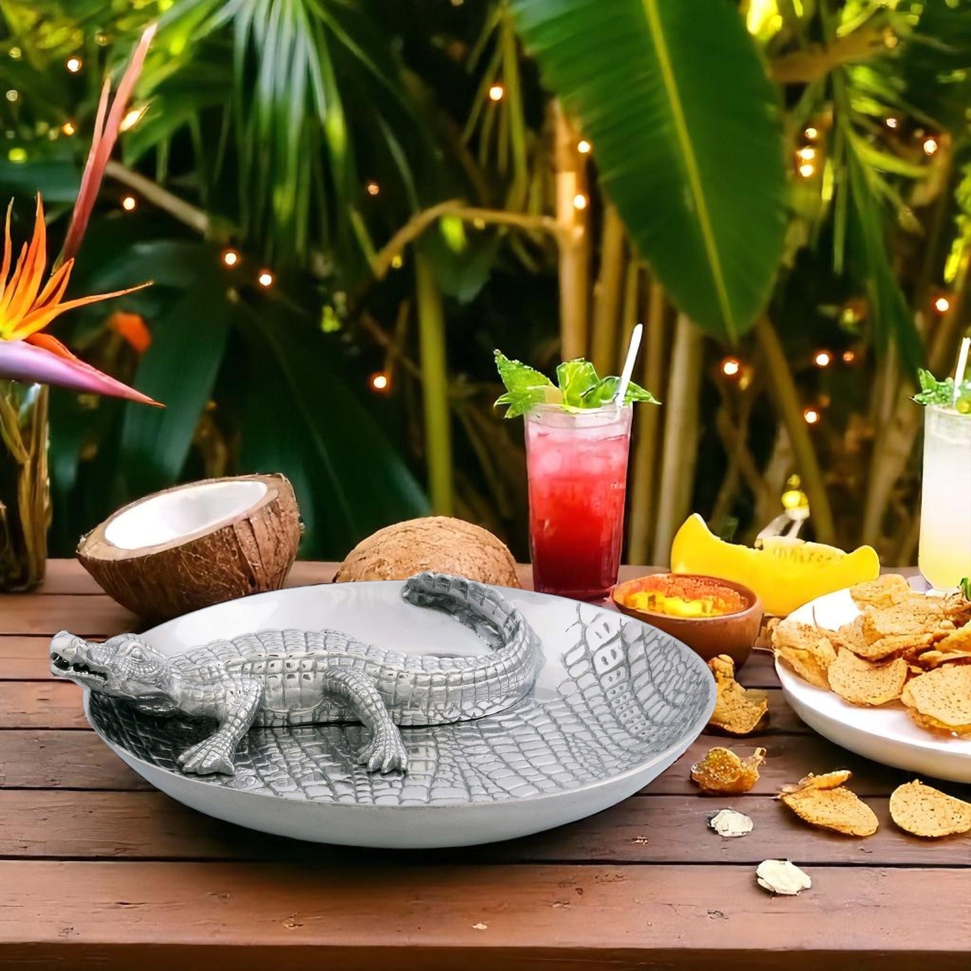 Alligator Chip and Dip Arthur Court Designs