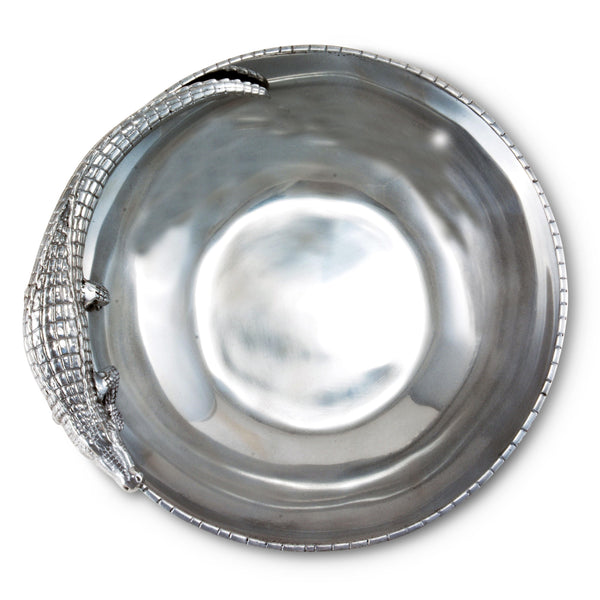 Alligator Figural 12 Bowl Arthur Court Designs