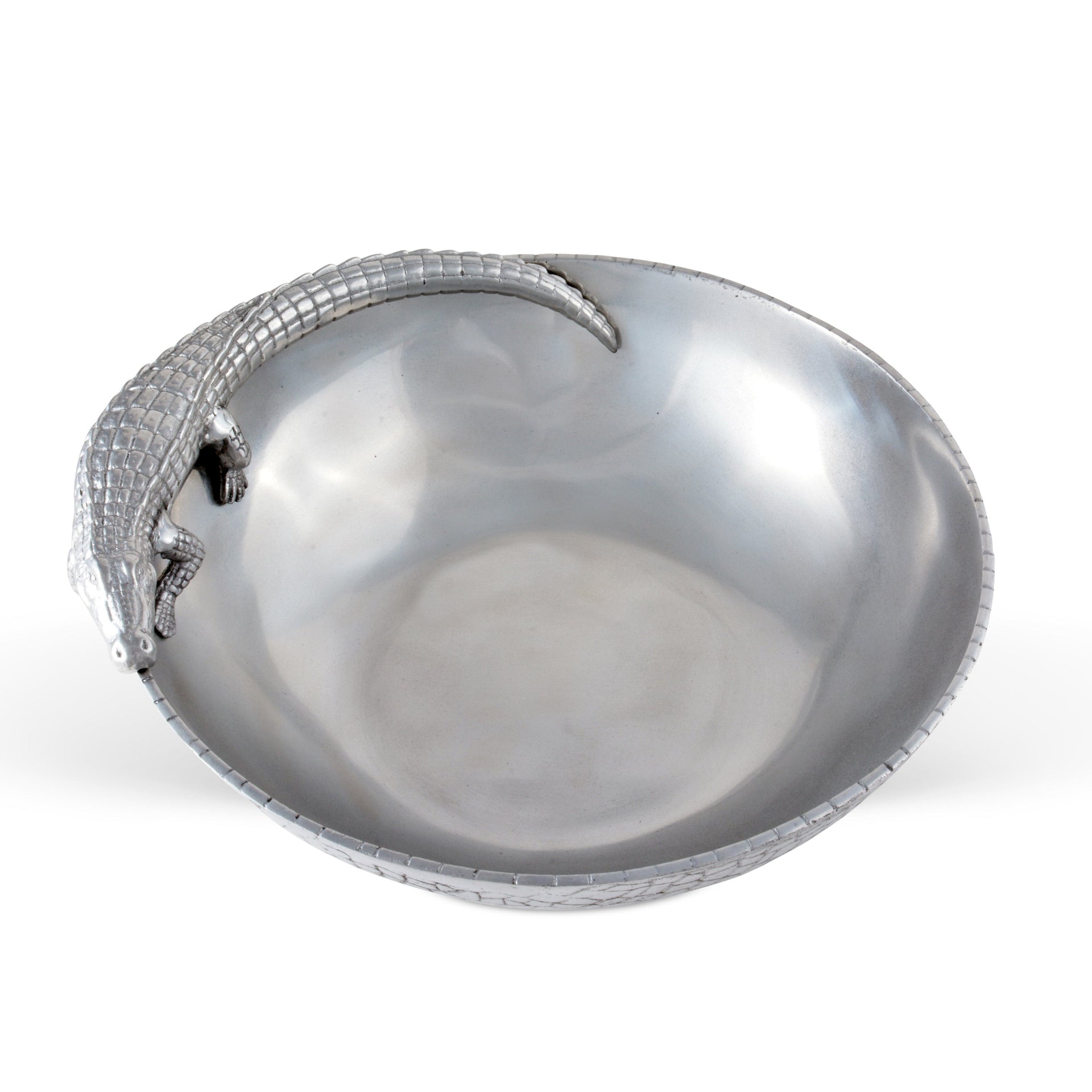 Alligator Figural 12 Bowl Arthur Court Designs