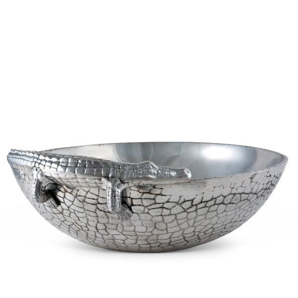 Alligator Figural 12 Bowl Arthur Court Designs