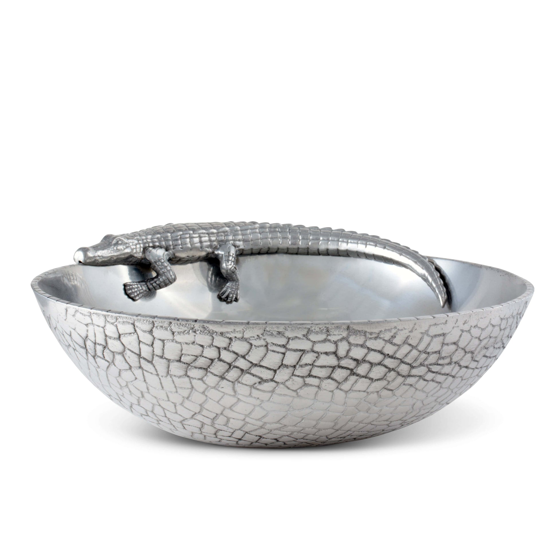 Alligator Figural 12 Bowl Arthur Court Designs