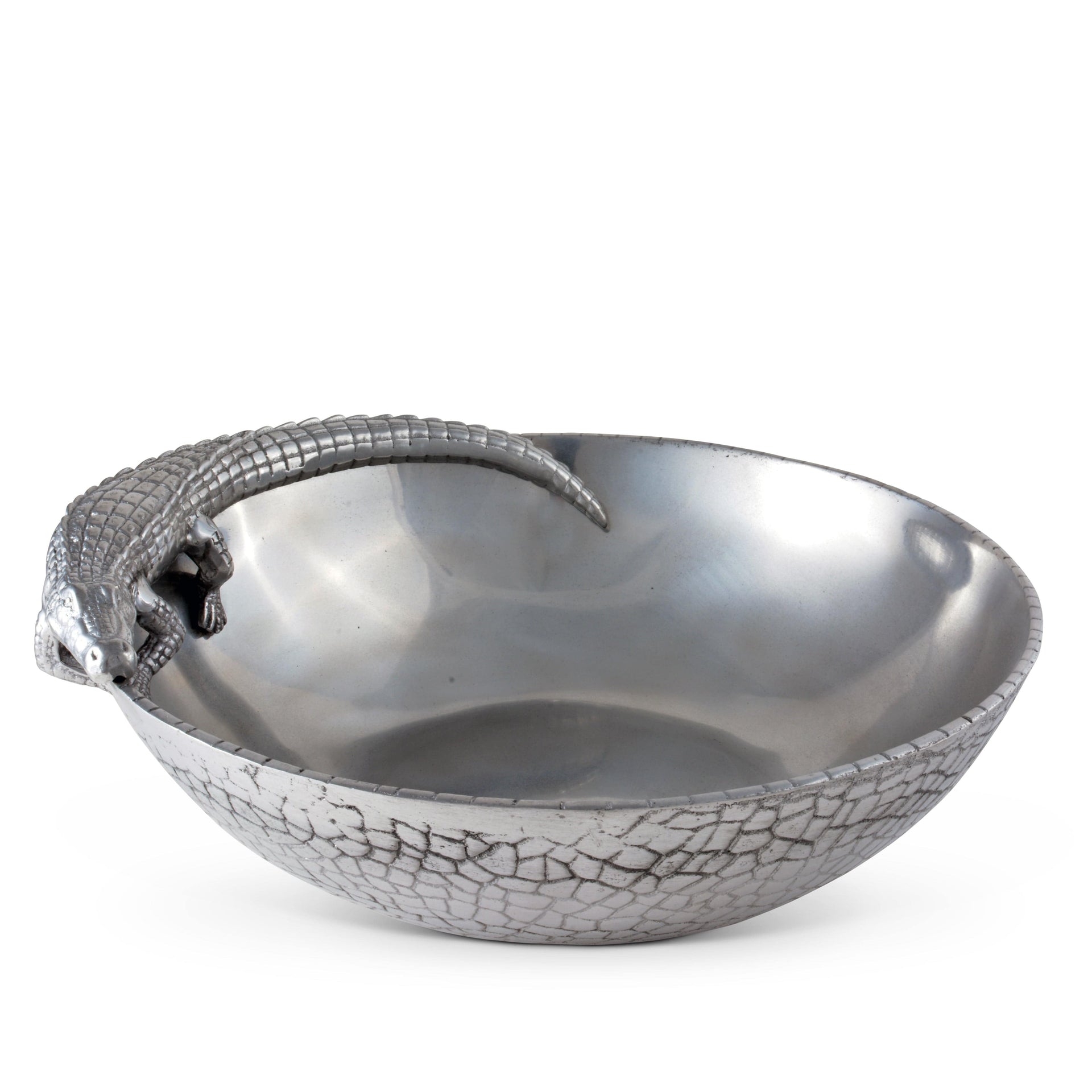Alligator Figural 12 Bowl Arthur Court Designs