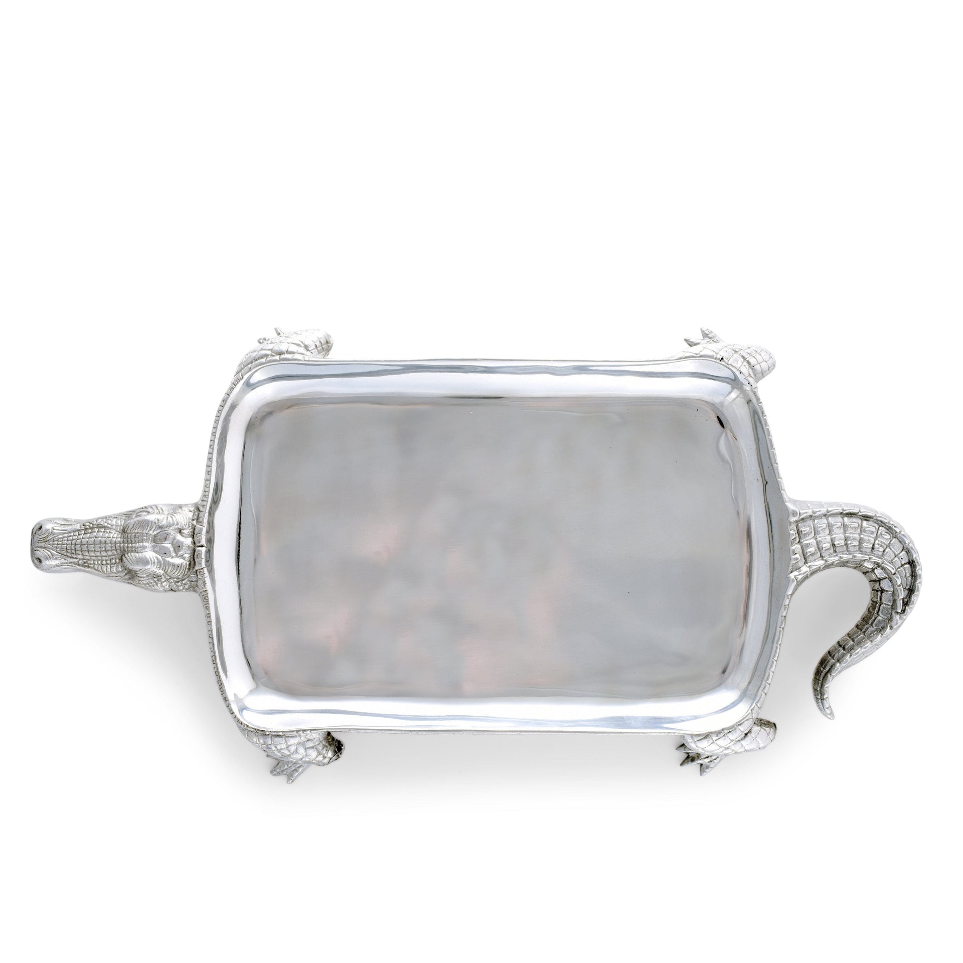 Alligator Figural Platter