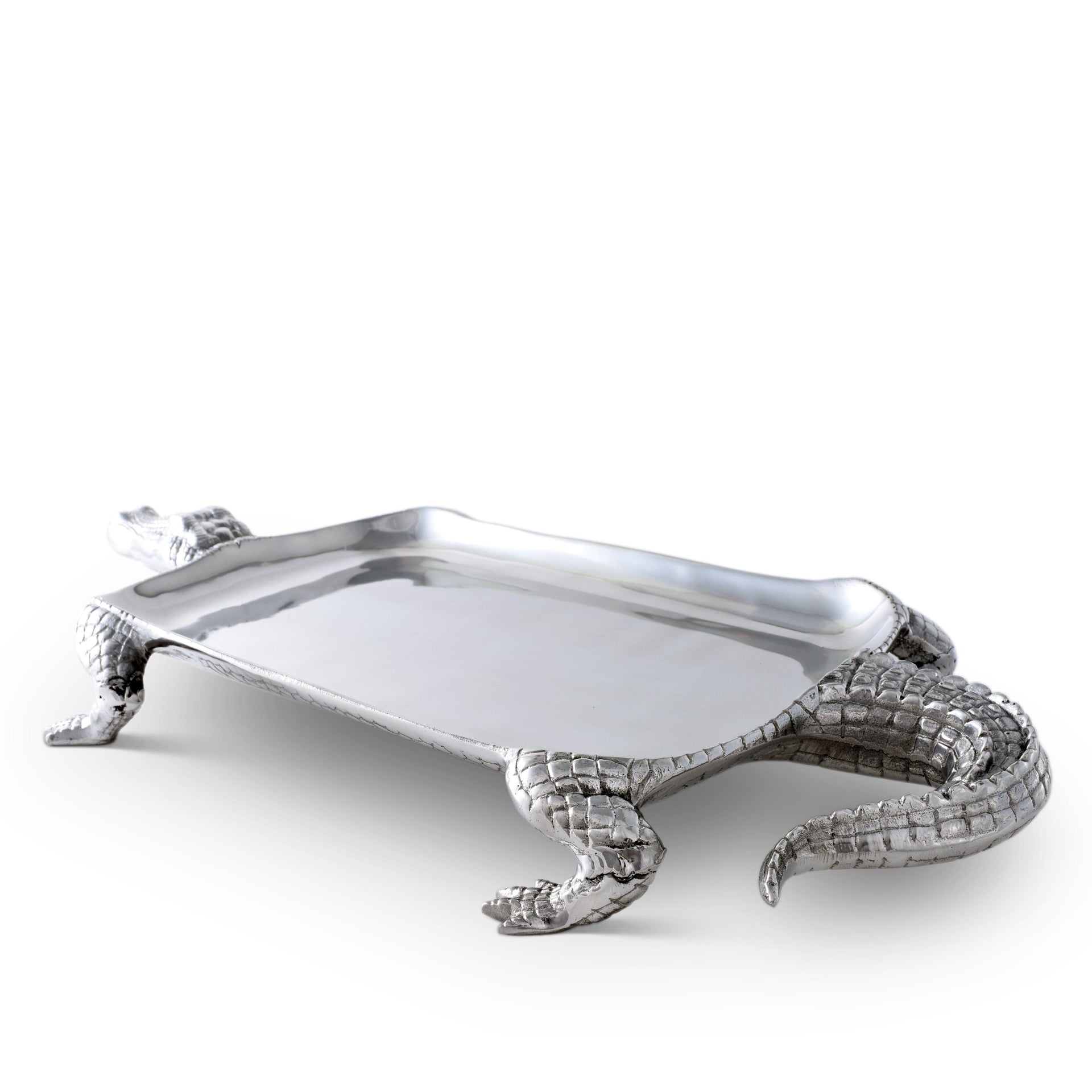 Alligator Figural Platter Arthur Court Designs