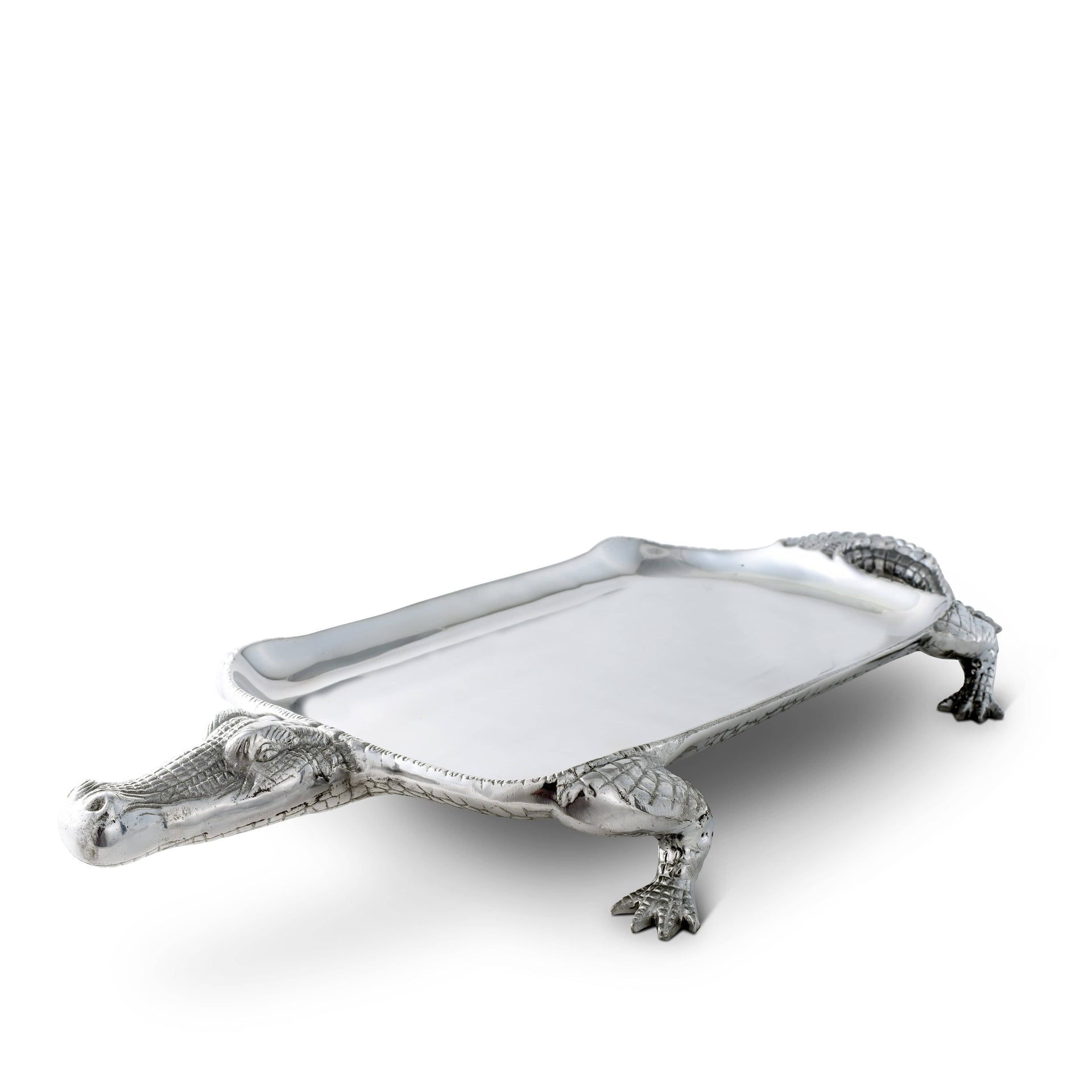 Alligator Figural Platter Arthur Court Designs