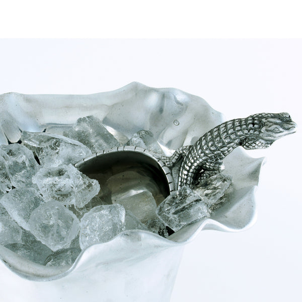 Alligator Ice Scoop Arthur Court Designs
