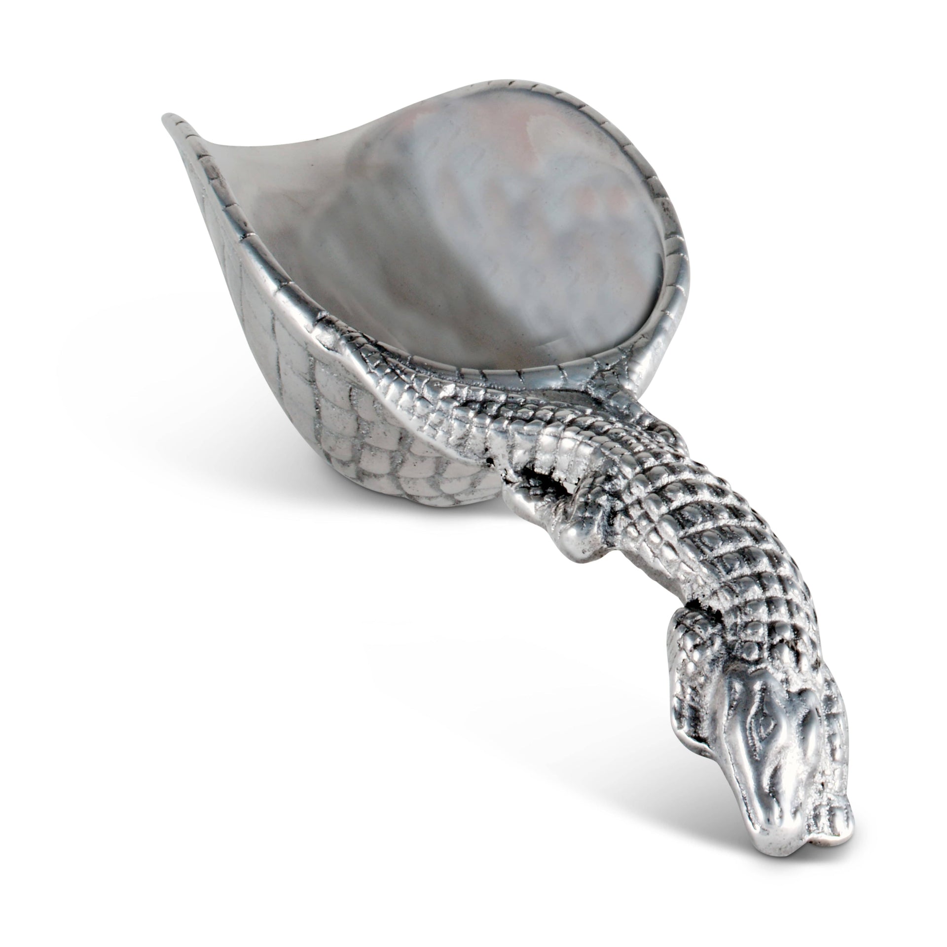 Alligator Ice Scoop Arthur Court Designs