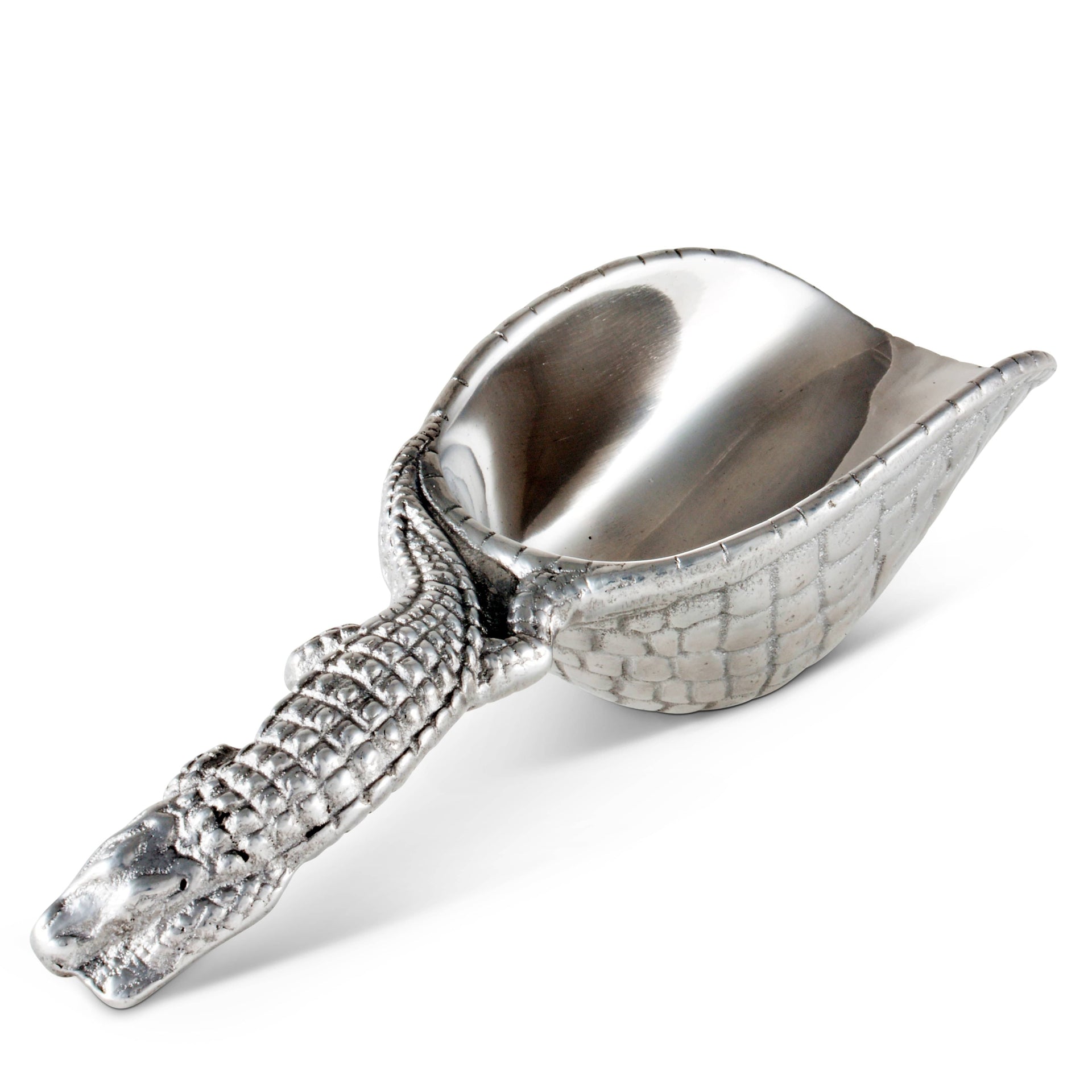 Alligator Ice Scoop Arthur Court Designs