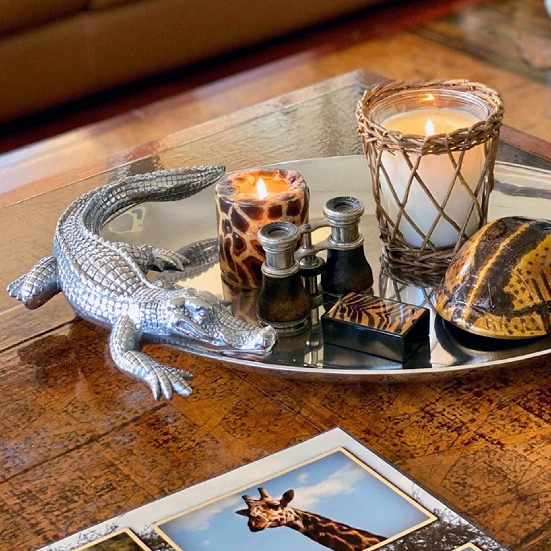 Alligator Oval Platter Arthur Court Designs