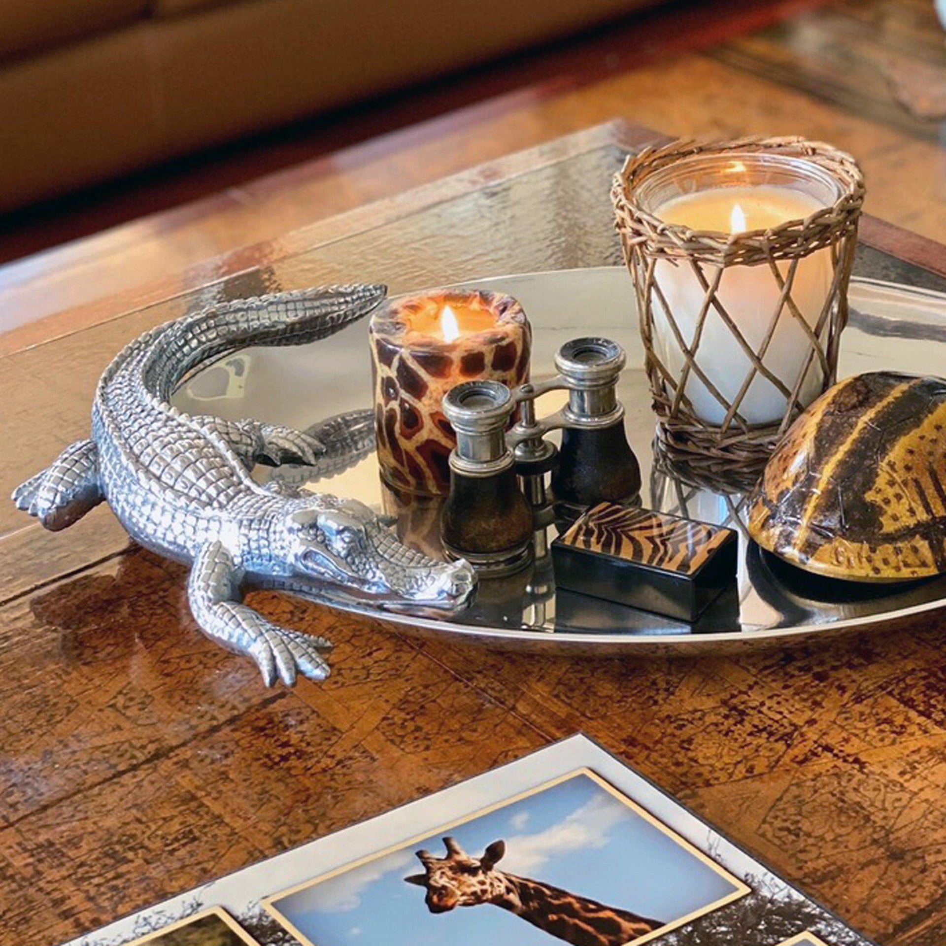 Alligator Oval Platter Arthur Court Designs