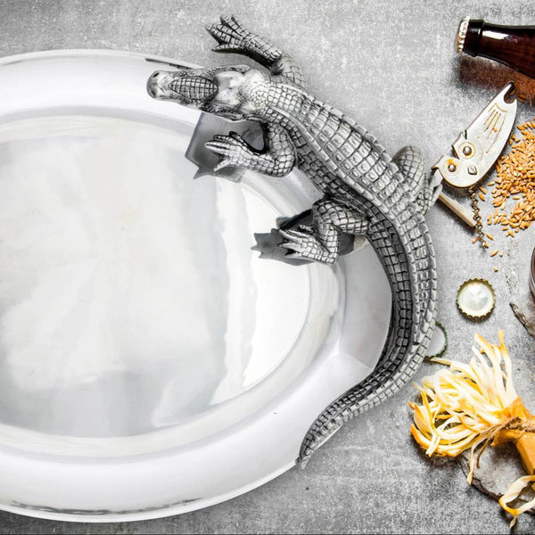 Alligator Oval Platter Arthur Court Designs