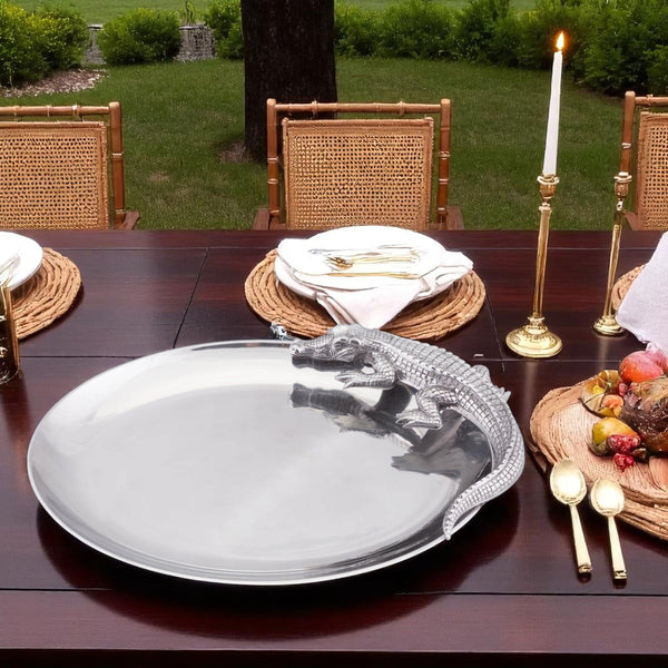 Alligator Oval Platter Arthur Court Designs